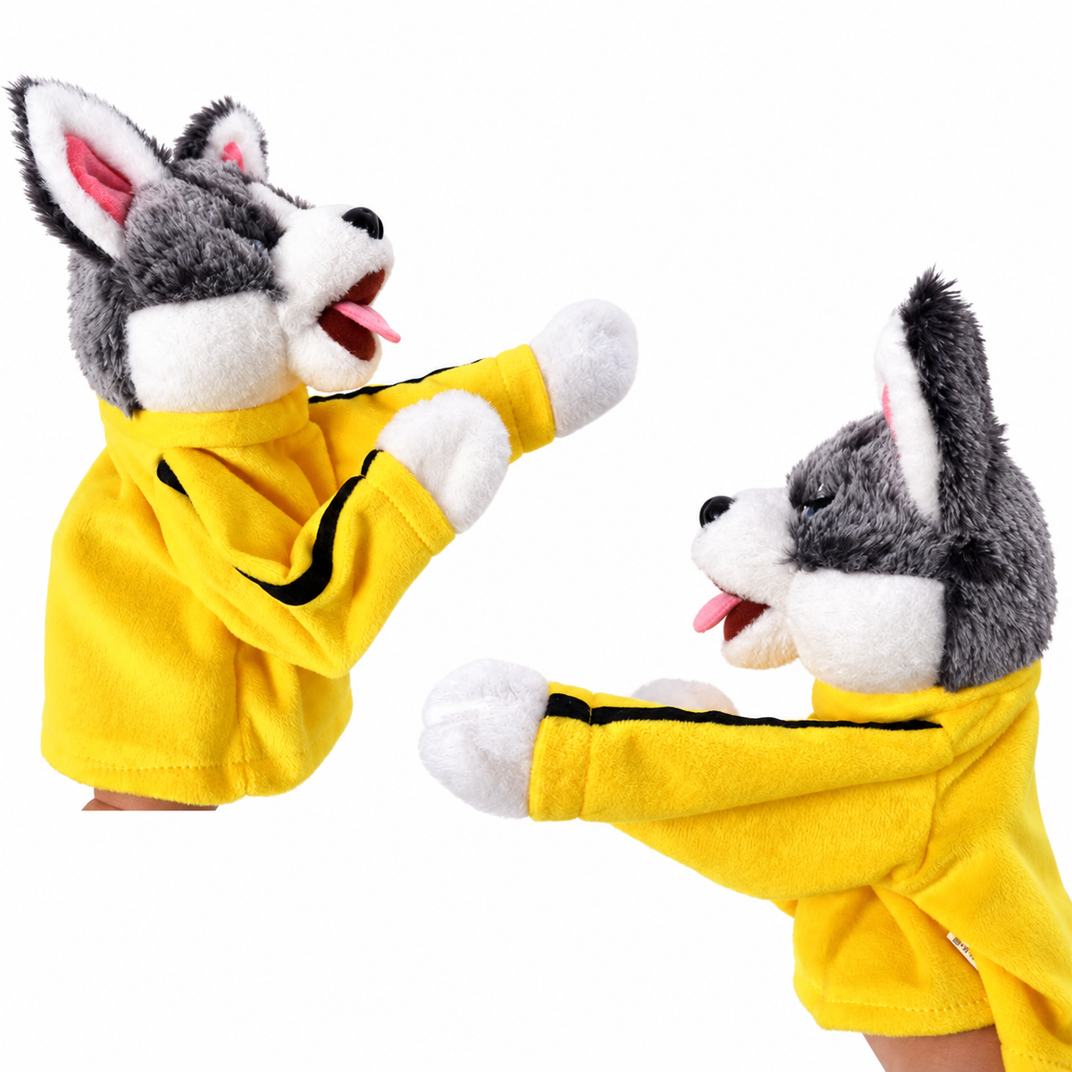Boksör Husky Peluş Oyuncak