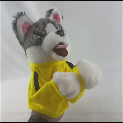 Boksör Husky Peluş Oyuncak
